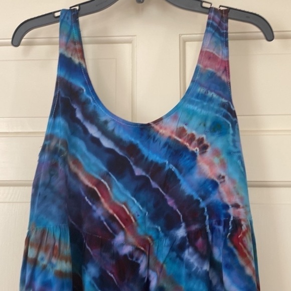 NEW Shakedown Lot Tie Dye Dress Wear Art While You⚡️ Artisan Reba’s Dancing Dyes - Picture 6 of 10